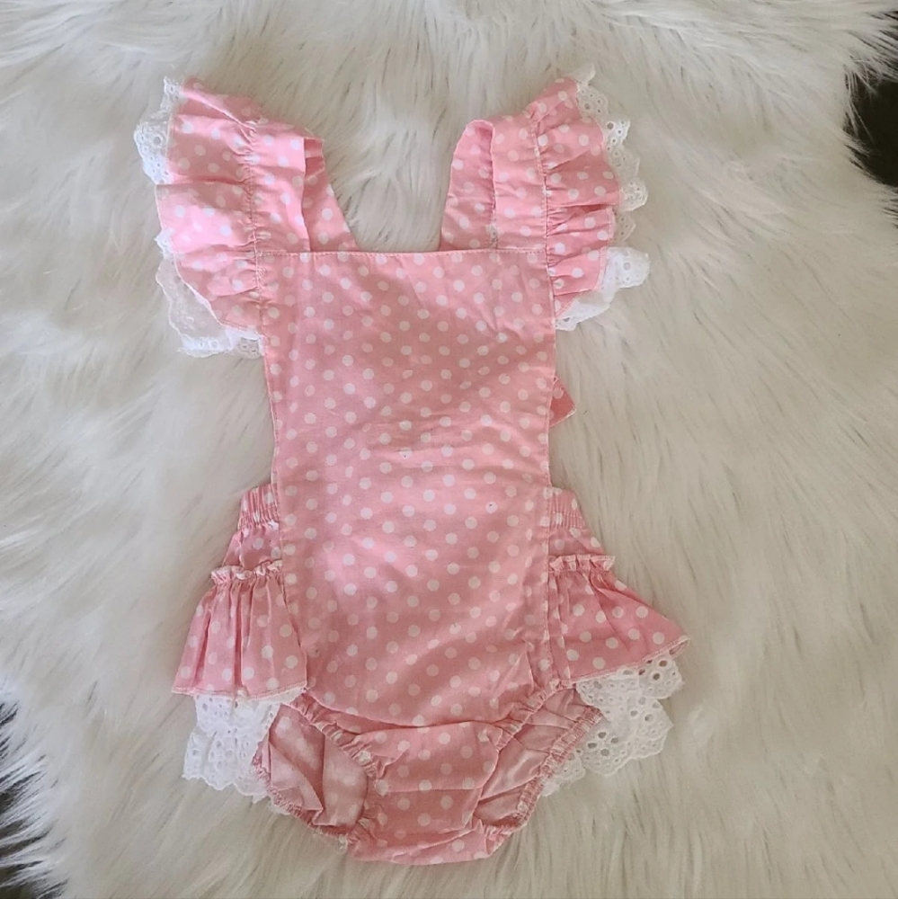 Boutique Baby Girl Romper